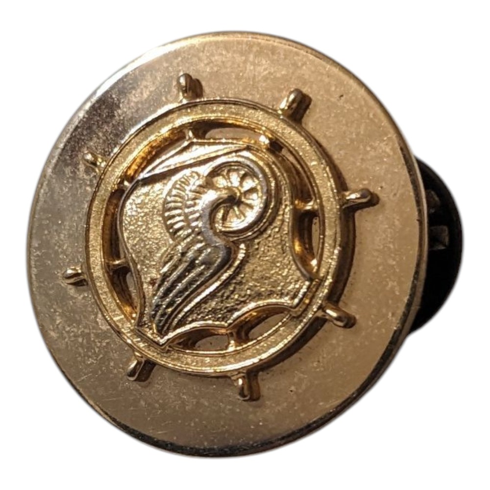 Vintage US Army Transportation‎ Corps Insignia Krew Gold Tone Lapel Pin